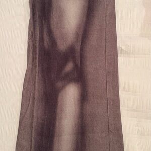 Faded Grey Jeans with Bodycon Design